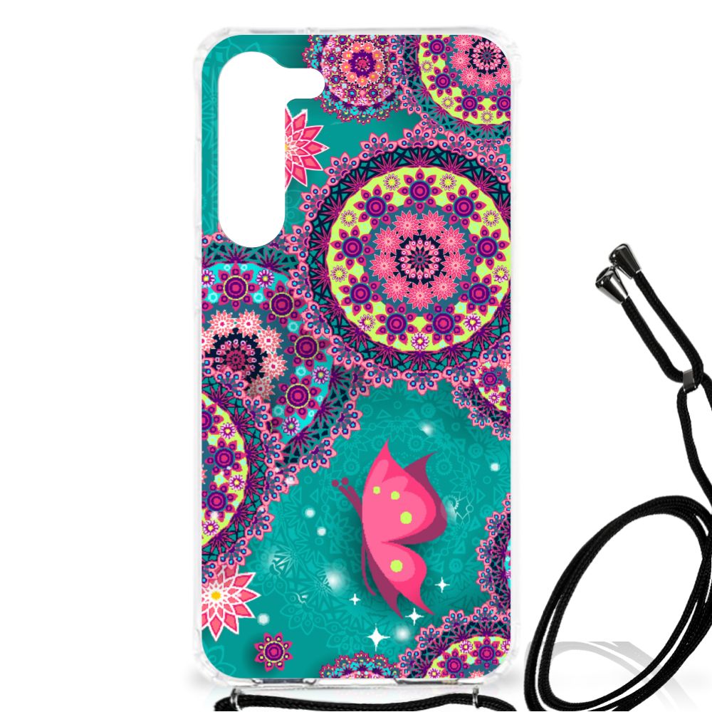 Samsung Galaxy S23 Plus Back Cover Cirkels en Vlinders B2C Telecom