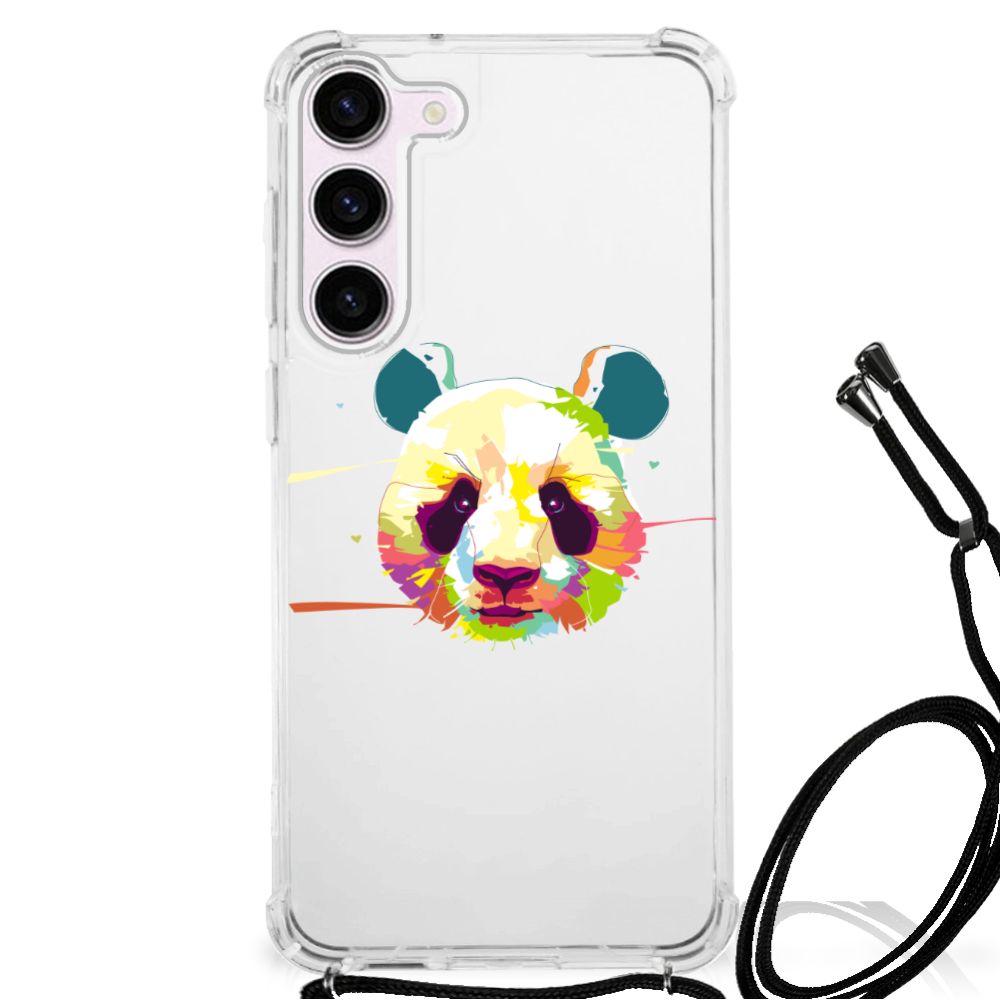 Samsung Galaxy S23 Stevig Bumper Hoesje Panda Color B2C Telecom