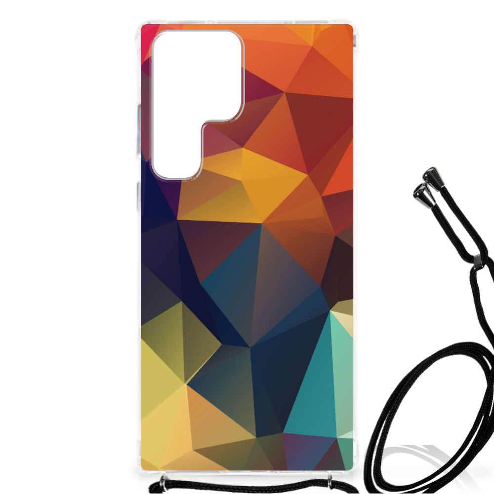 Samsung Galaxy S23 Ultra Shockproof Case Polygon Color B2C Telecom