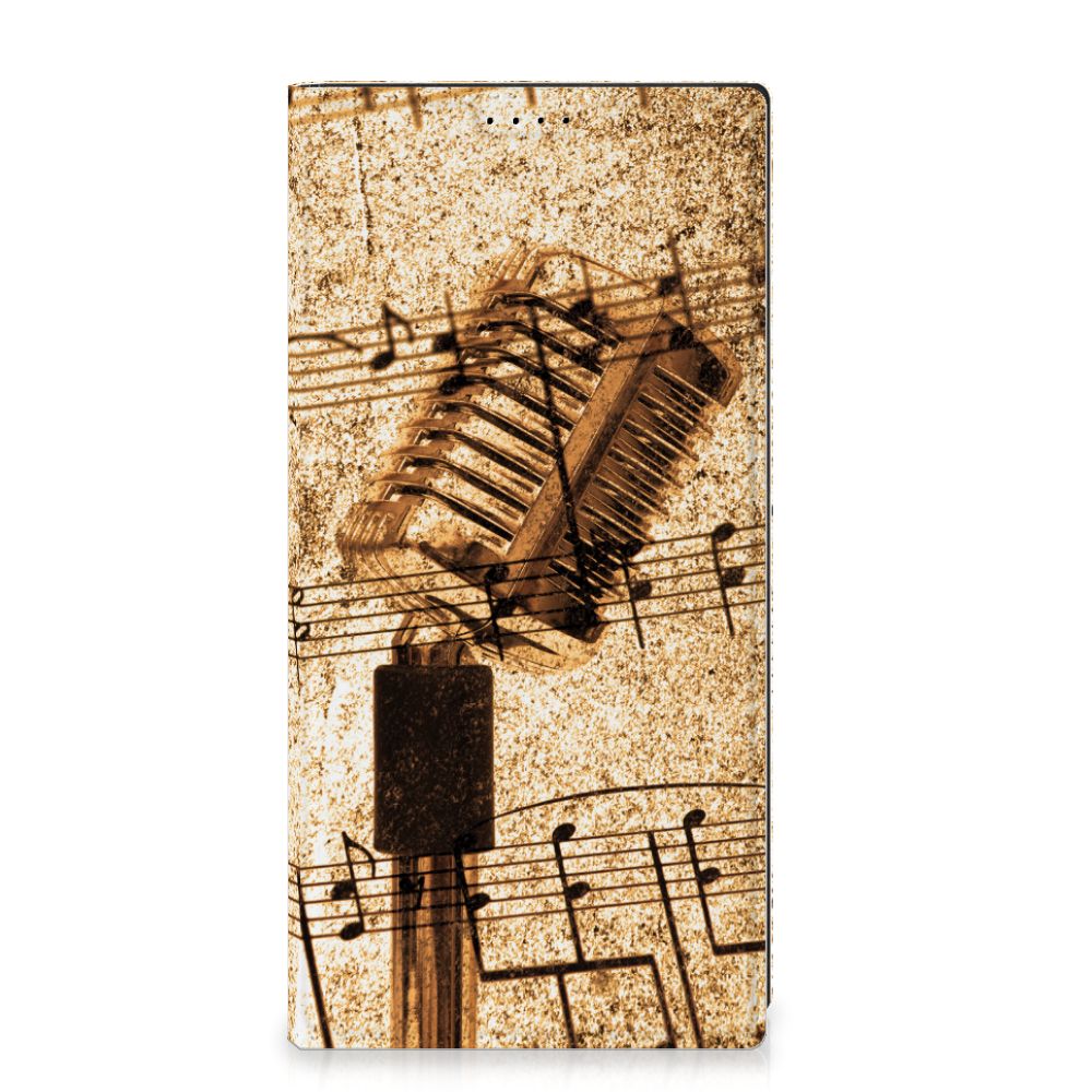 Samsung Galaxy S23 Ultra Stand Case Bladmuziek - B2C Telecom