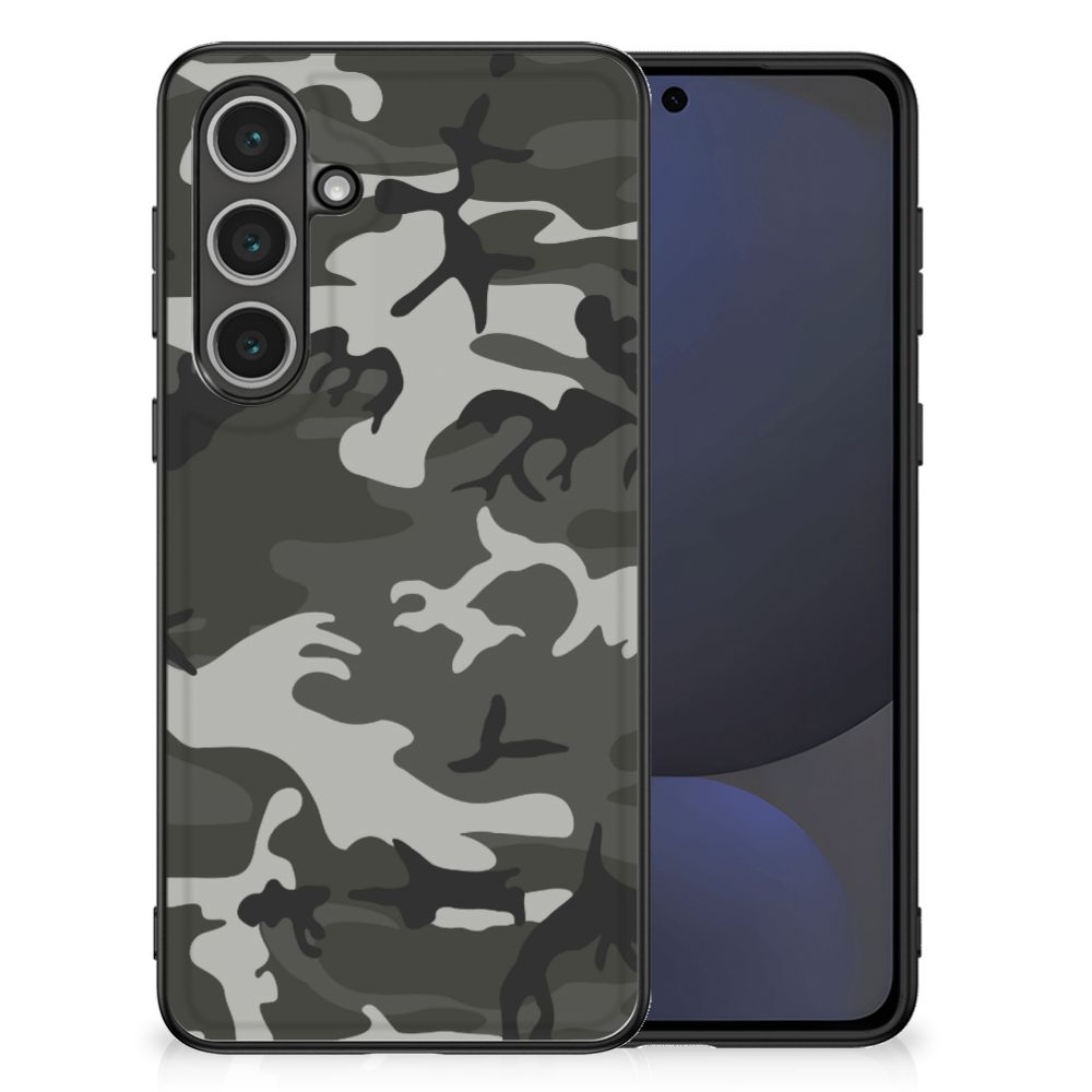 Samsung Galaxy S24 FE Back Case Army Light camouflage design aanzicht