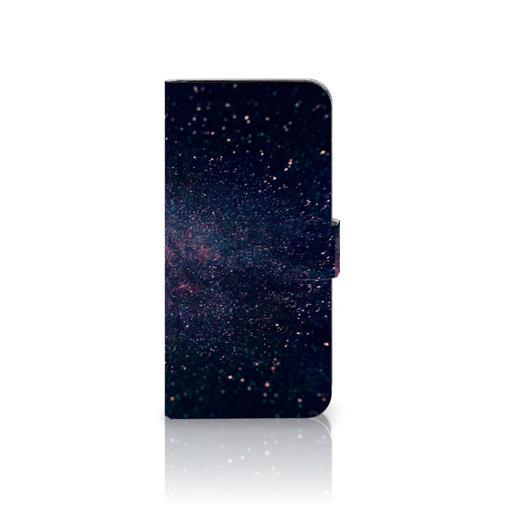 Samsung Galaxy S24 FE Book Case Stars boekhoesje sterrendesign frontaanzicht