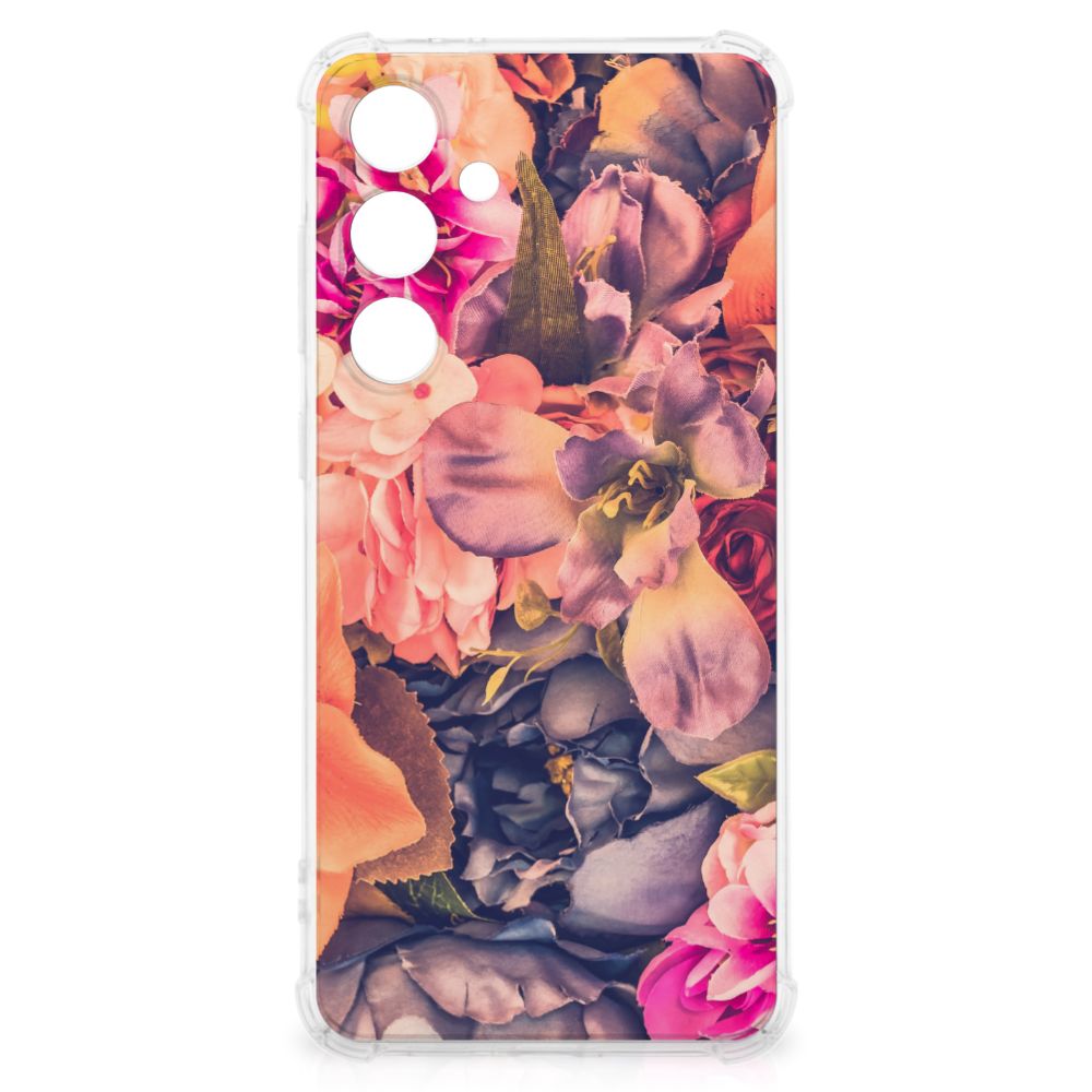 Samsung Galaxy S24 FE Case Bosje Bloemen achterkant bloemen design