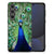 Samsung Galaxy S24 FE Dierenprint Telefoonhoesje Pauw dieren print pauw voorkant