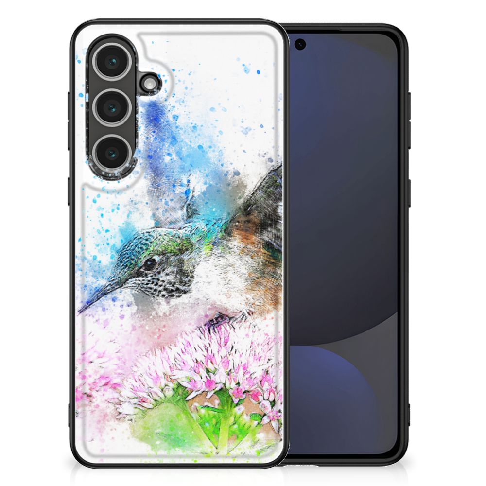 Samsung Galaxy S24 FE Telefoonhoesje Hummingbird Print Achterkant