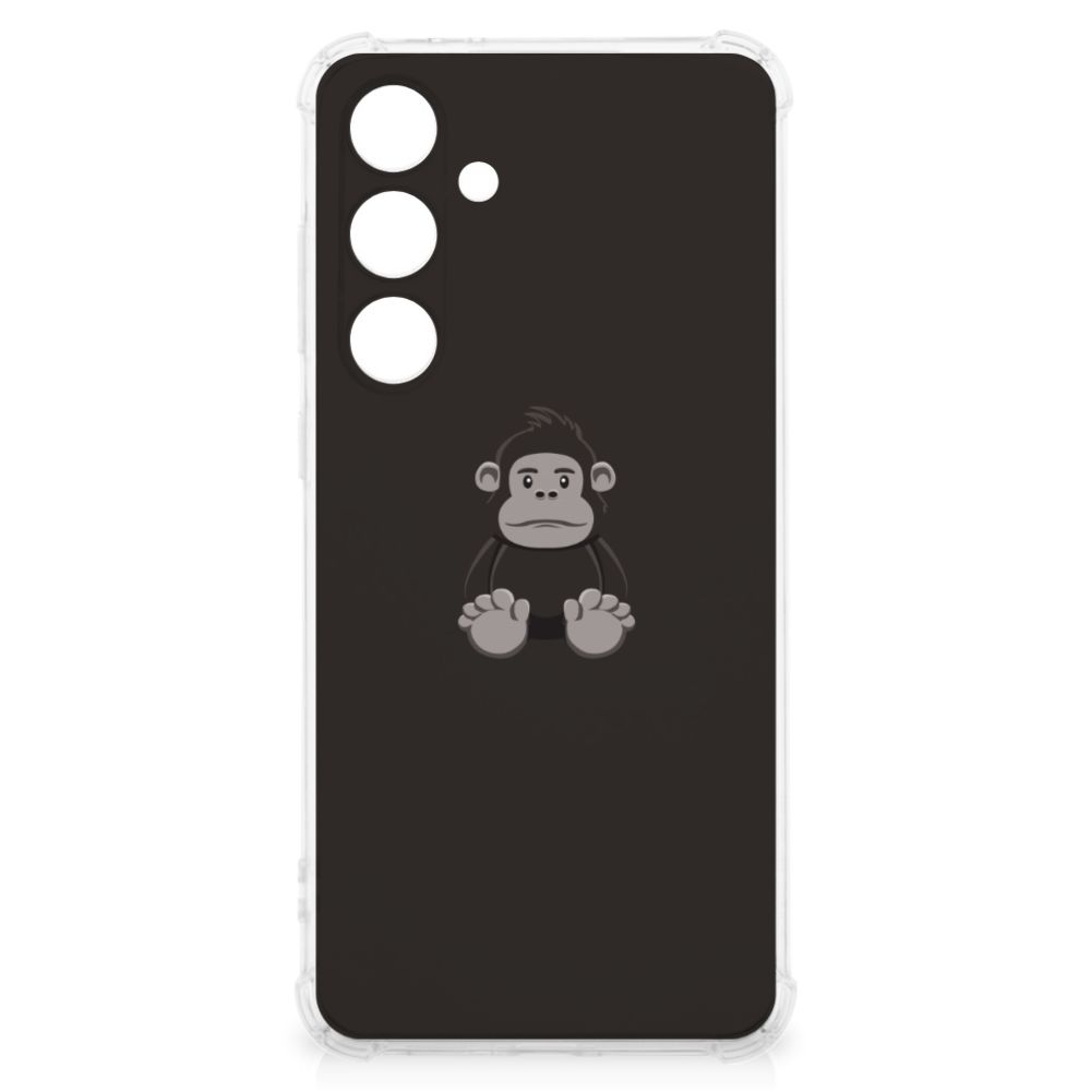 Samsung Galaxy S24 FE Stevig Bumper Hoesje Gorilla achterkant ontwerp