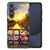 Samsung Galaxy S24 FE TPU Backcover Amsterdamse Grachten fiets zonsondergang aanzicht