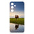 Samsung Galaxy S24 FE TPU Hoesje Koe koe ondergang zon design achterkant