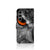 Samsung Galaxy S24 FE Telefoonhoesje met Pasjes Uil design uil aanzicht