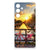 Samsung Galaxy S24 FE Telefoonhoesje met valbescherming Amsterdamse Grachten fiets zonsondergang