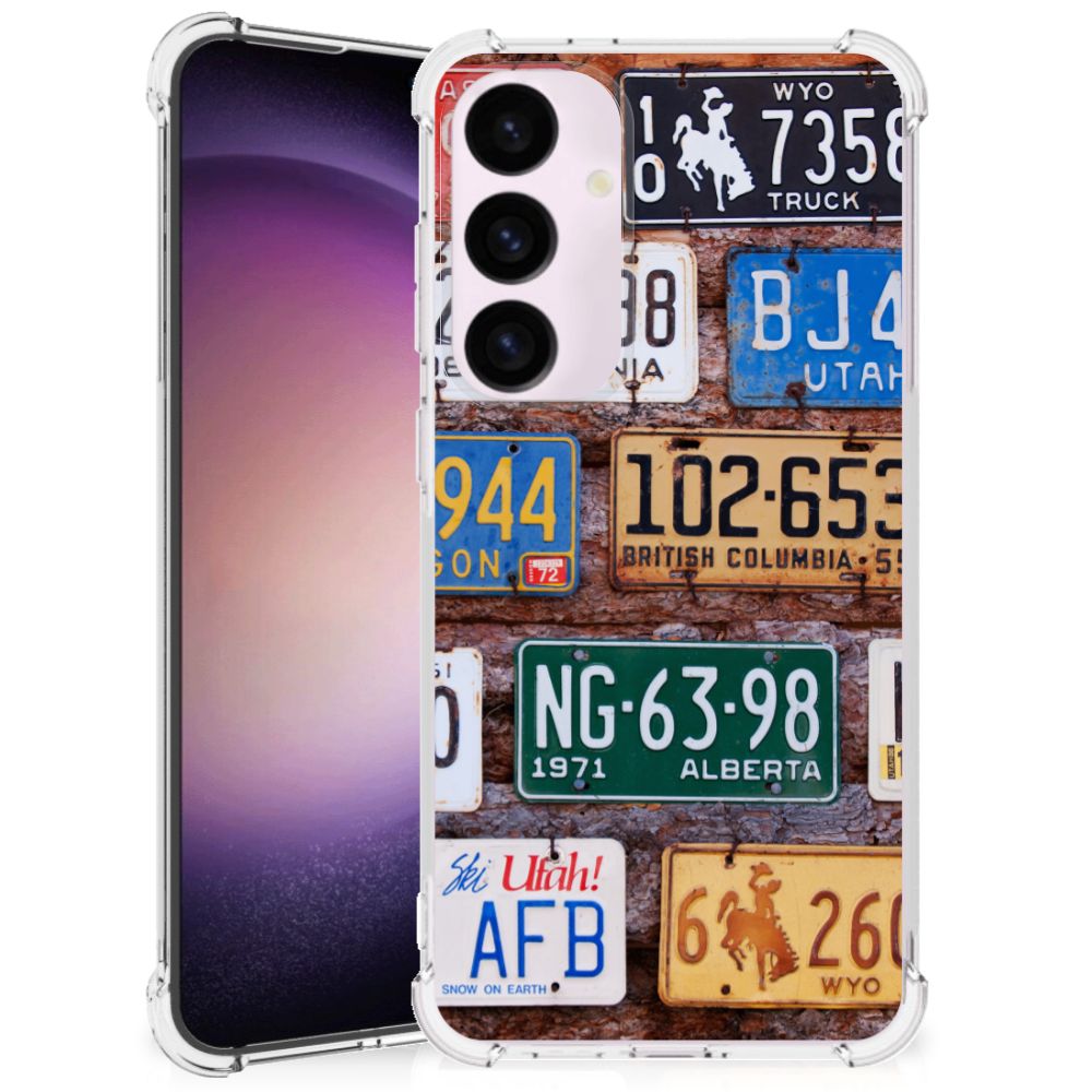 Samsung Galaxy S24 Plus Anti-shock Hoesje met foto Kentekenplaten B2C Telecom