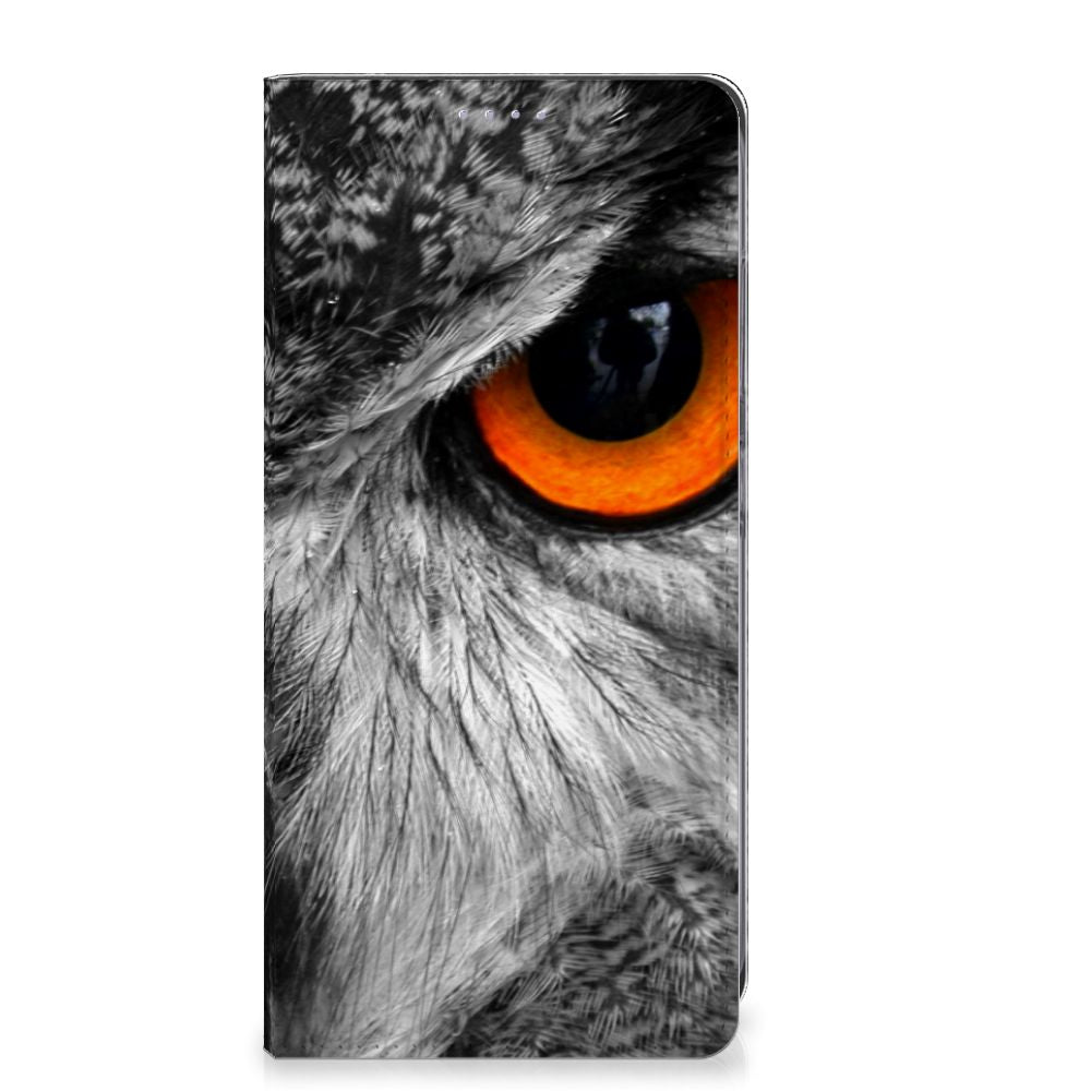 Samsung Galaxy S24 Plus Hoesje maken Uil uil ontwerp voorkant