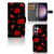 Samsung Galaxy S24 Plus Leuk Hoesje Valentine bookcase rozen hartjes voorkant binnenkant
