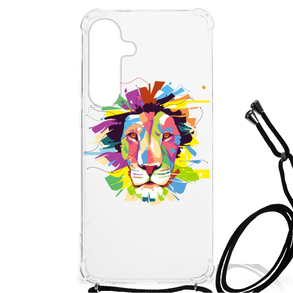 Samsung Galaxy S24 Plus Stevig Bumper Hoesje Lion Color B2C Telecom