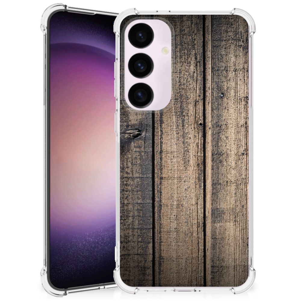 Samsung Galaxy S24 Plus Stevig Telefoonhoesje Steigerhout B2C Telecom