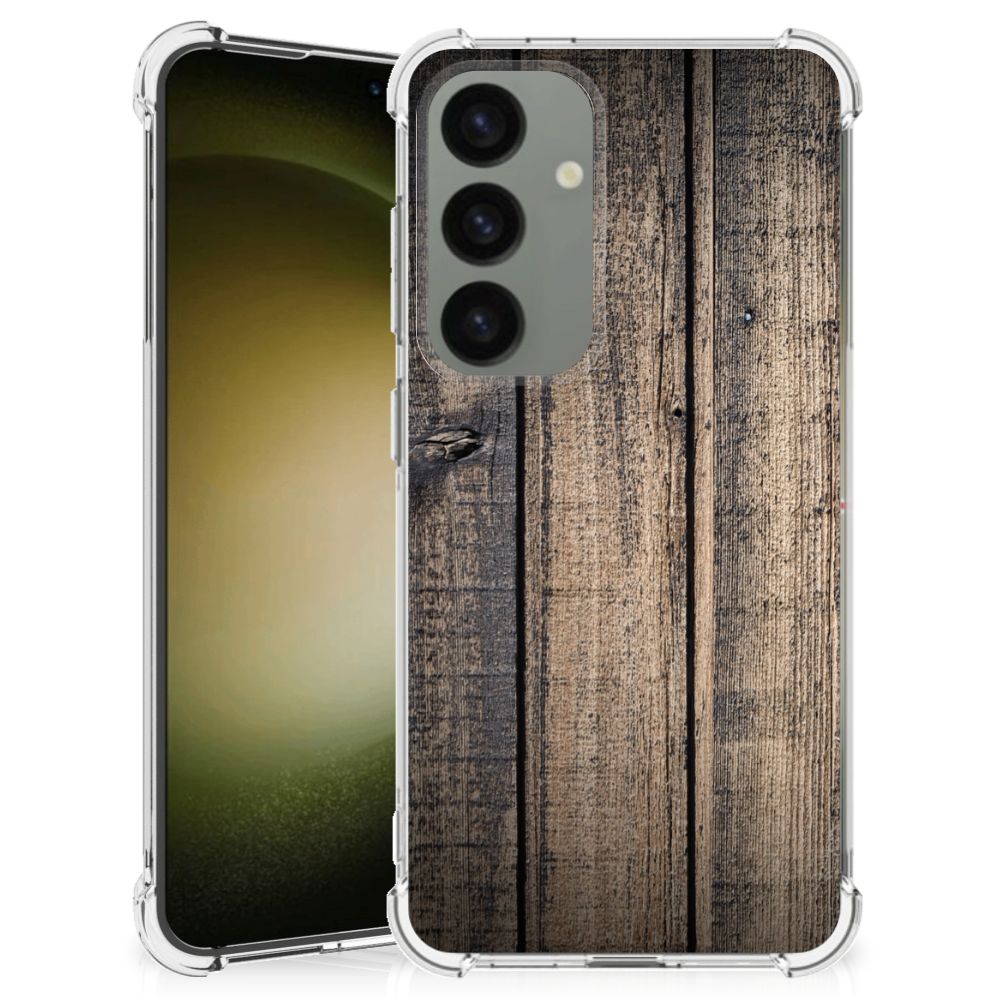 Samsung Galaxy S24 Stevig Telefoonhoesje Steigerhout B2C Telecom