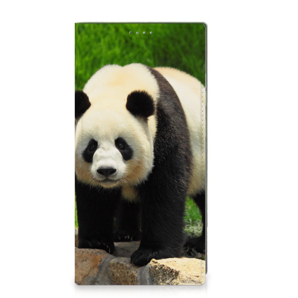 Samsung Galaxy S24 Ultra Hoesje maken Panda panda design hoesje voorkant