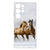 Samsung Galaxy S24 Ultra TPU Hoesje Paarden hoesen paardenprint zijaanzicht