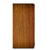 Samsung Galaxy S24FE Book Wallet Case Donker Hout voorkant design donker hout
