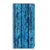 Samsung Galaxy S24FE Book Wallet Case Wood Blue boek wallet case blauw hout voorkant