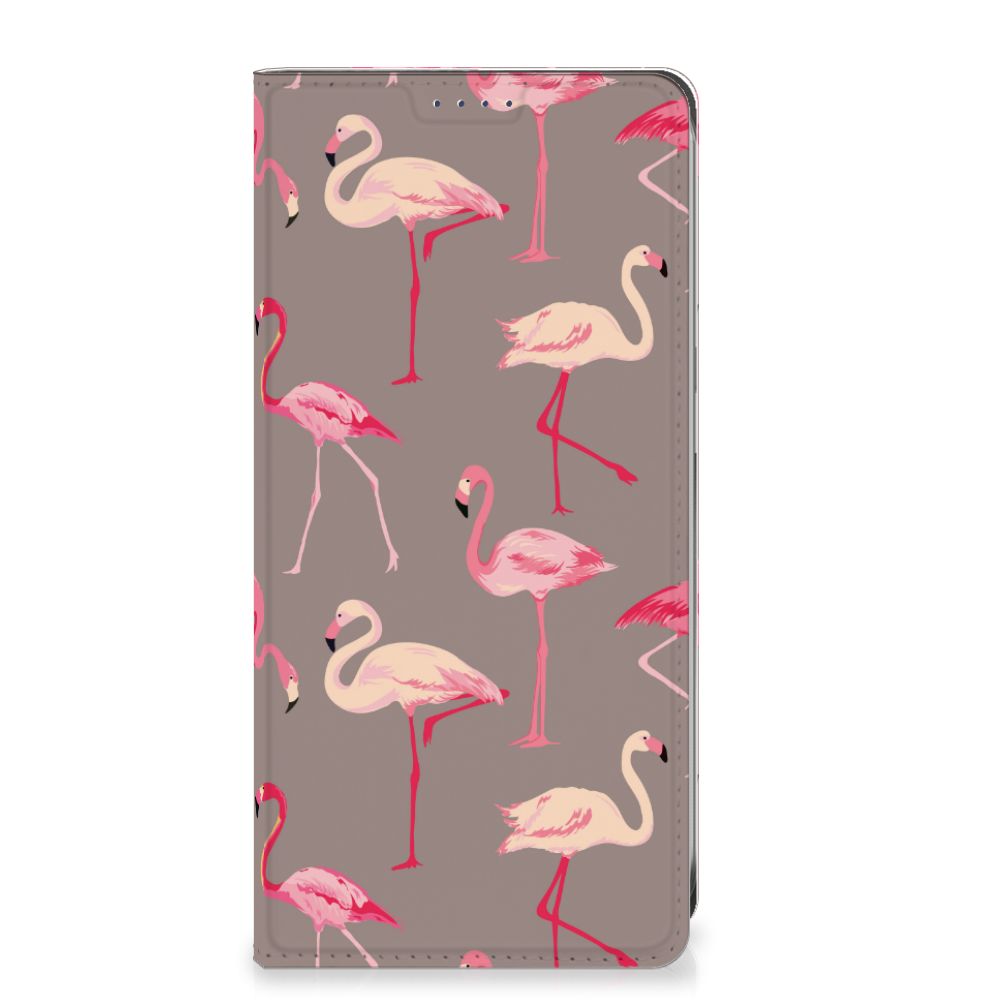 Samsung Galaxy S24FE Hoesje maken Flamingo hoesje flamingo design voorkant