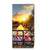 Samsung Galaxy S25 Book Cover Amsterdamse Grachten design fiets zonsondergang aanzicht