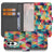 Samsung Galaxy S25 Edge Telefoon Hoesje Geruit book case geruit voorkant
