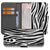 Samsung Galaxy S25 Edge Telefoonhoesje met Pasjes Zebra telefoonhoesje zebra design vooraan