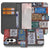 Samsung Galaxy S25 Edge Telefoonhoesje met foto Kentekenplaten bookcase design aanzicht