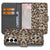 Samsung Galaxy S25 FE Boekhoesje Met Pasjes Leopard Magnetisch boekhoesje leopard design voorkant