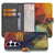 Samsung Galaxy S25 FE Book Case Polygon Color Met 3 Pasjes en Kunstzinnig Design voorkant zij