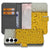 Samsung Galaxy S25 FE Book Cover Met Bier Print En Magnetische Sluiting bier print geel wit binnenzijde open