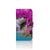 Samsung Galaxy S25 Flip Cover Waterval flipcover waterval paarse bomen