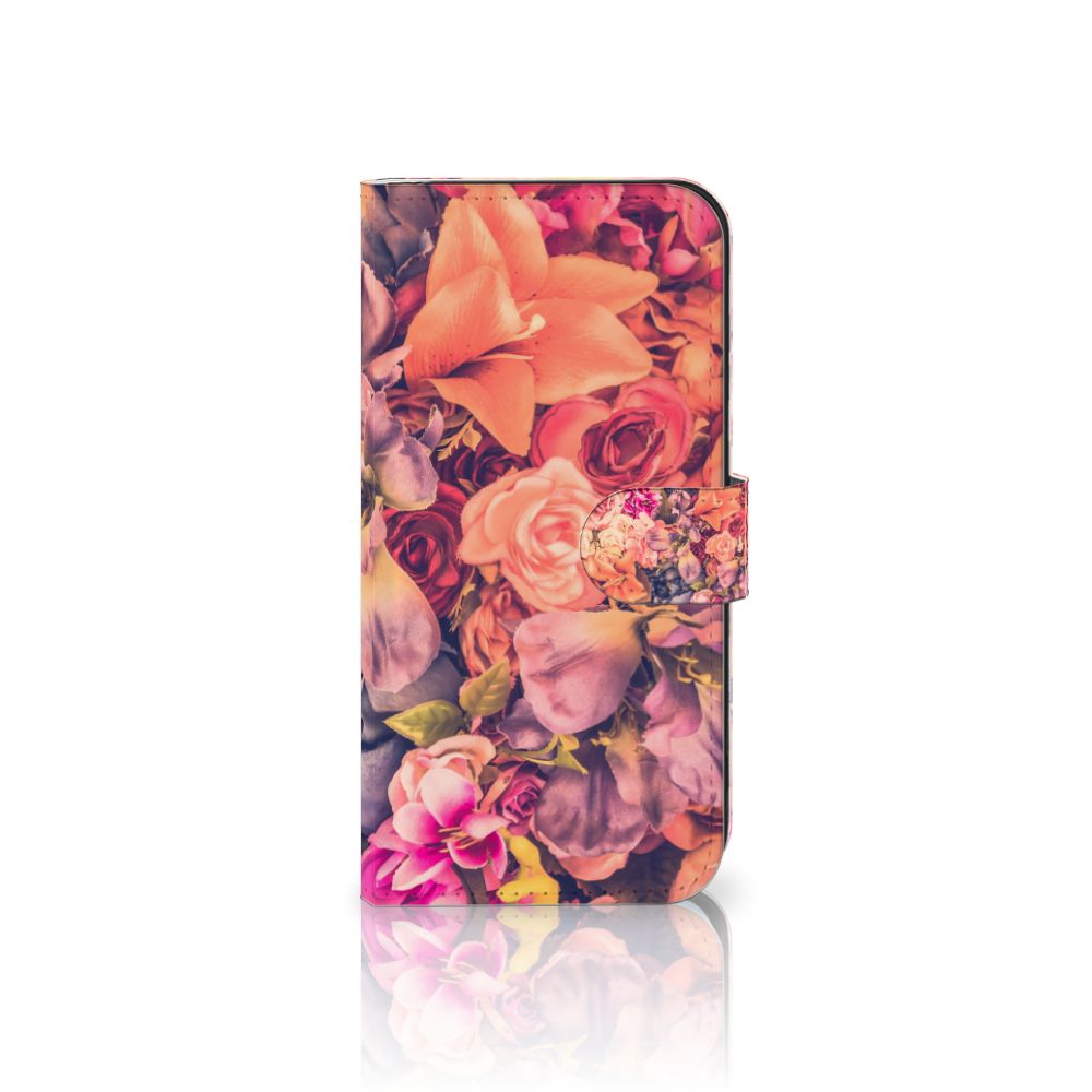 Samsung Galaxy S25 Plus Hoesje Bosje Bloemen boekhoes design bloemen aanzicht