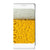 Samsung Galaxy S25 Plus Hoesje met Magneet Blokken bier font deksel design aanzicht
