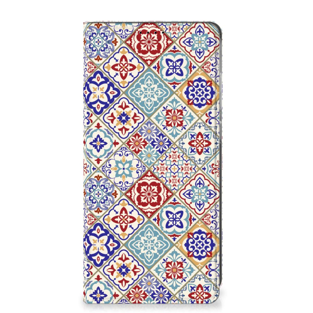 Samsung Galaxy S25 Plus Standcase Tiles Color design Tiles Color aanzicht