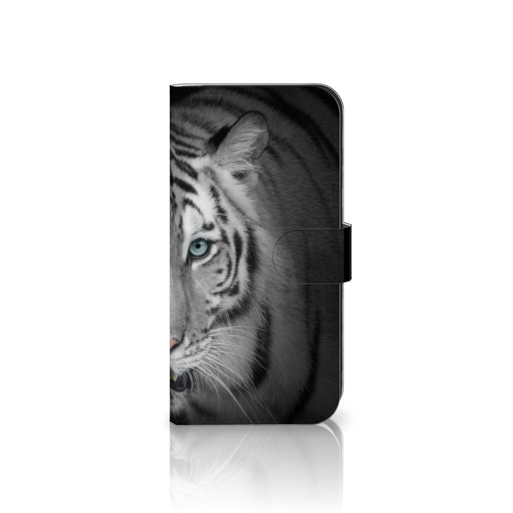 Samsung Galaxy S25 Plus Telefoonhoesje met Pasjes Tijger tijger design voorkant