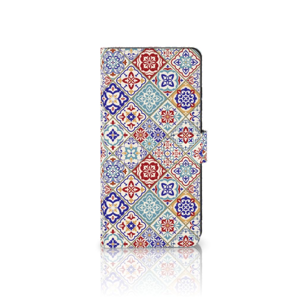 Samsung Galaxy S25 Ultra Bookcase Tiles Color boekhoes design tegels