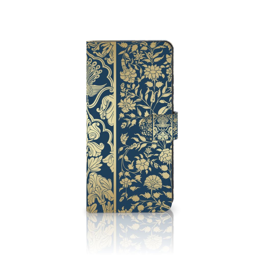Samsung Galaxy S25 Ultra Hoesje Beige Flowers design beige bloemen aanzicht