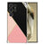 Samsung Galaxy S25 Ultra Hoesje Zwart Roze Vormen TPU Antishock achteraanzicht