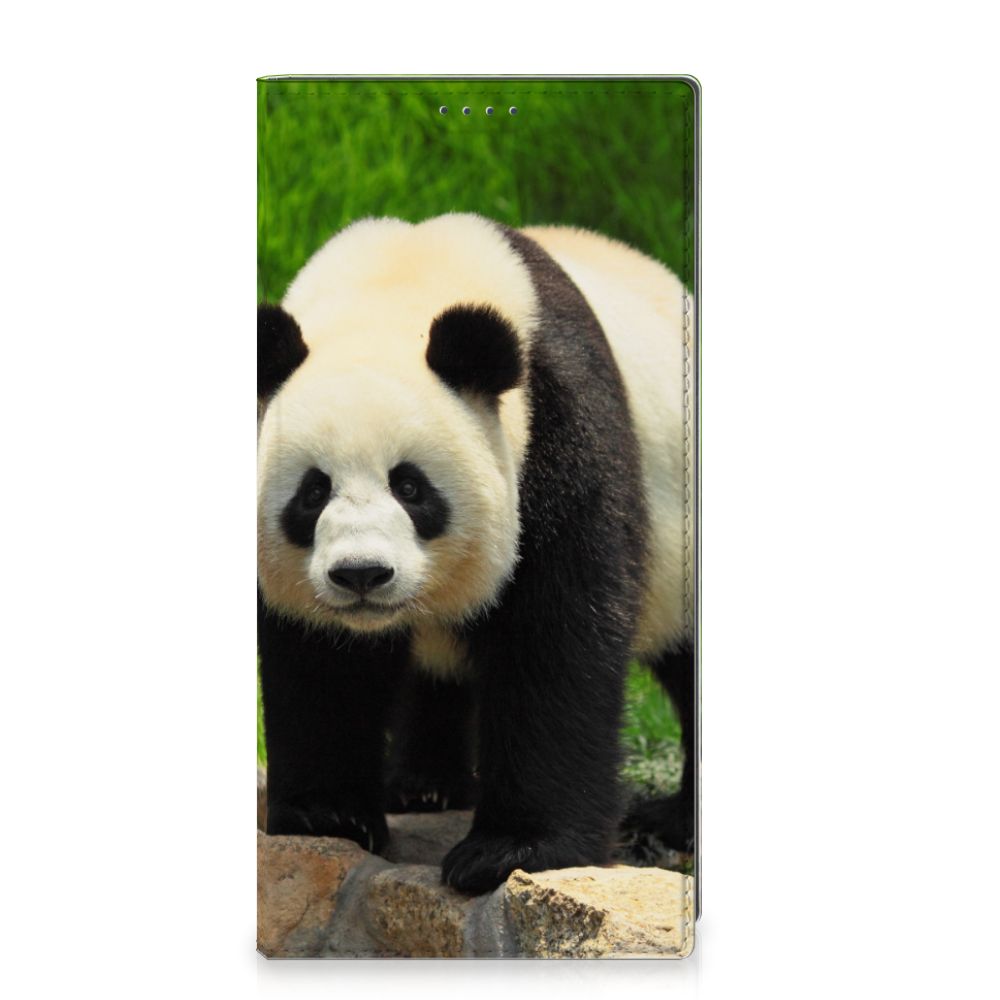 Samsung Galaxy S25 Ultra Hoesje maken Panda design panda voorkant