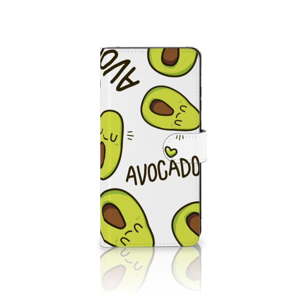 Samsung Galaxy S25 Ultra Leuk Hoesje Avocado Singing hoesje avocado design voorkant