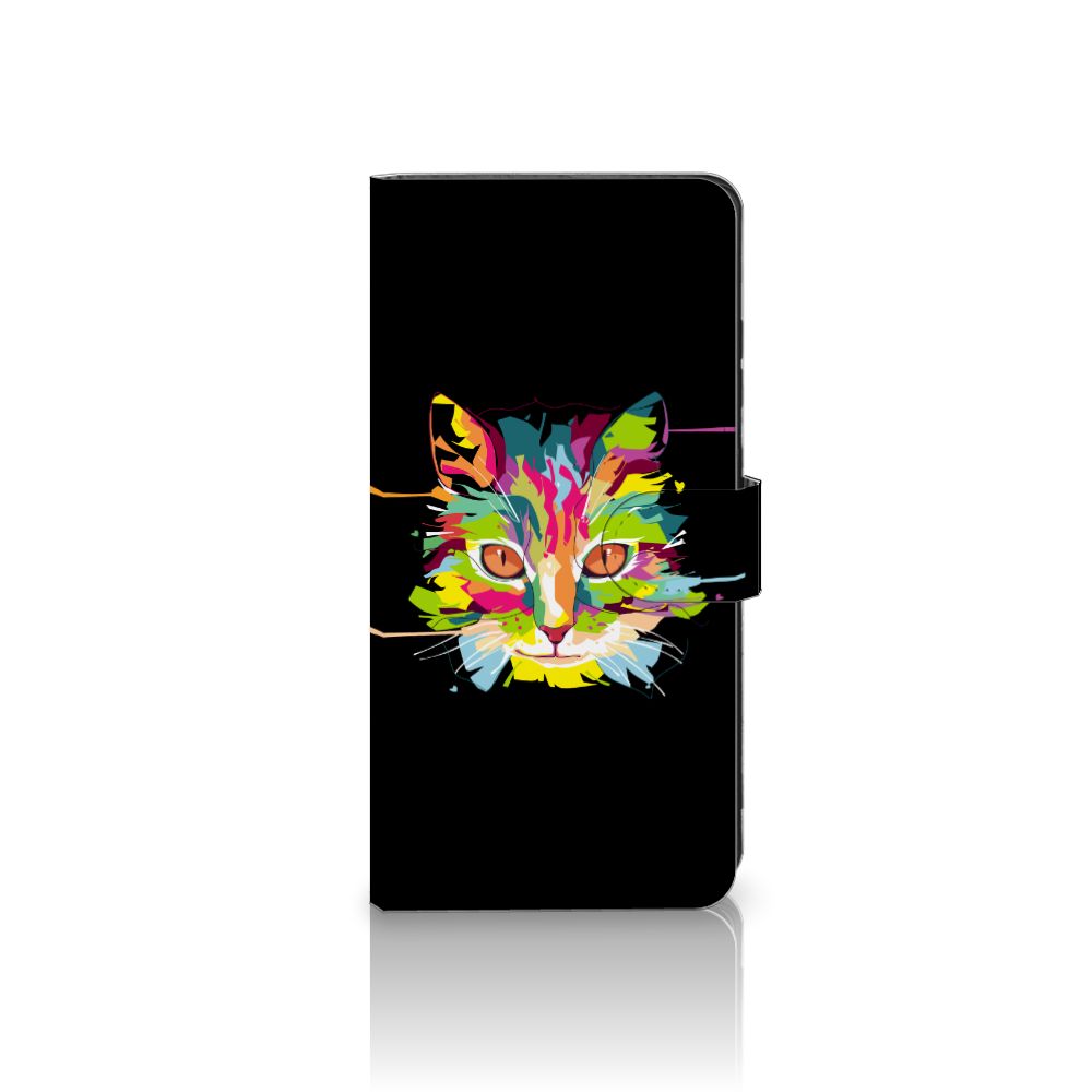 Samsung Galaxy S25 Ultra Leuk Hoesje Cat Color katten kleuren voorkant