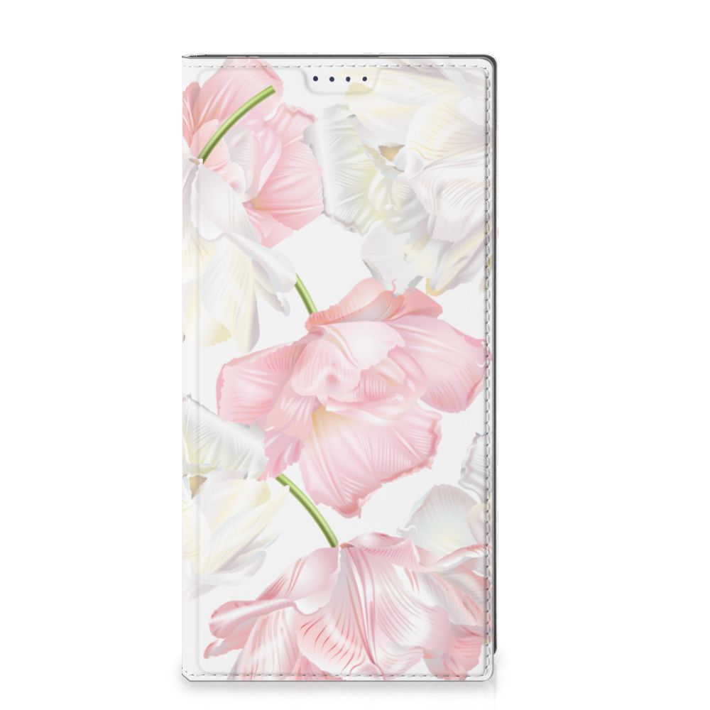 Samsung Galaxy S25 Ultra Smart Cover Lovely Flowers bloemen voorzijde