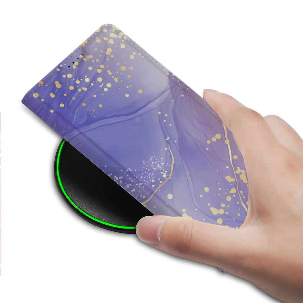 Samsung Galaxy S26 Plus Telefoonhoesje Watercolor Paars
