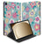 Samsung Galaxy Tab A11 Plus Tablet Hoesje Flower Power met Standaard designnaam bloemen aanzicht