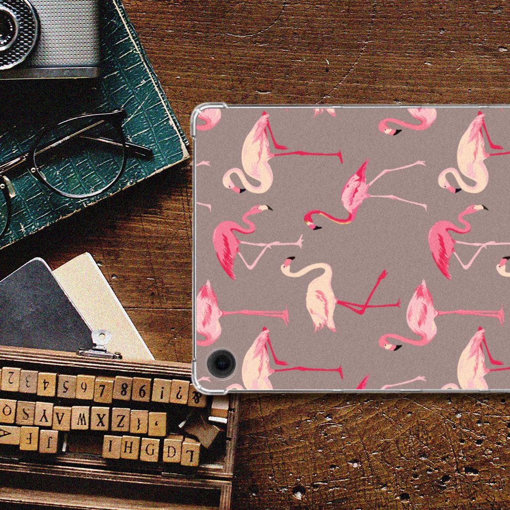 Samsung Galaxy Tab A9 Plus Back Case Flamingo