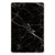 Samsung Galaxy Tab A9 Plus Tablet Back Cover Marmer Zwart achterkant
