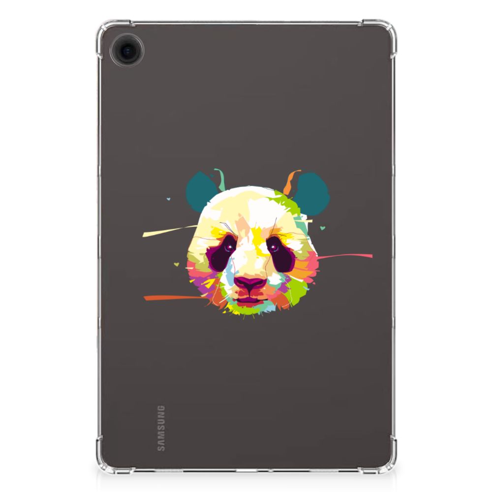 Samsung Galaxy Tab A9 Plus Tablet Back Cover Panda Color ontwerp achterkant