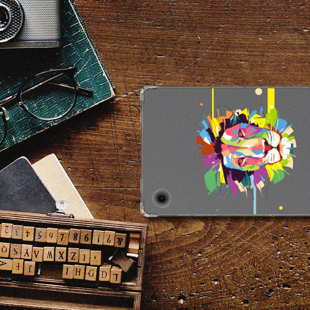 Samsung Galaxy Tab A9 Tablet Back Cover Lion Color